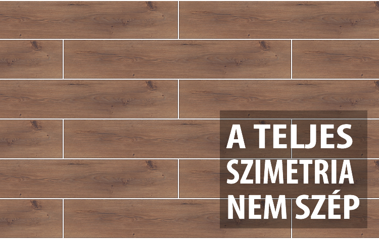 laminált padló lerakása útmutató 6. - kötési hiba